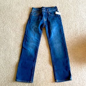 Boys GAP size 10 regular straight jeans with stretch